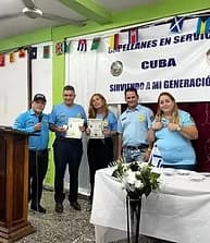 Ceremonia de certificación de capellanes en Cuba